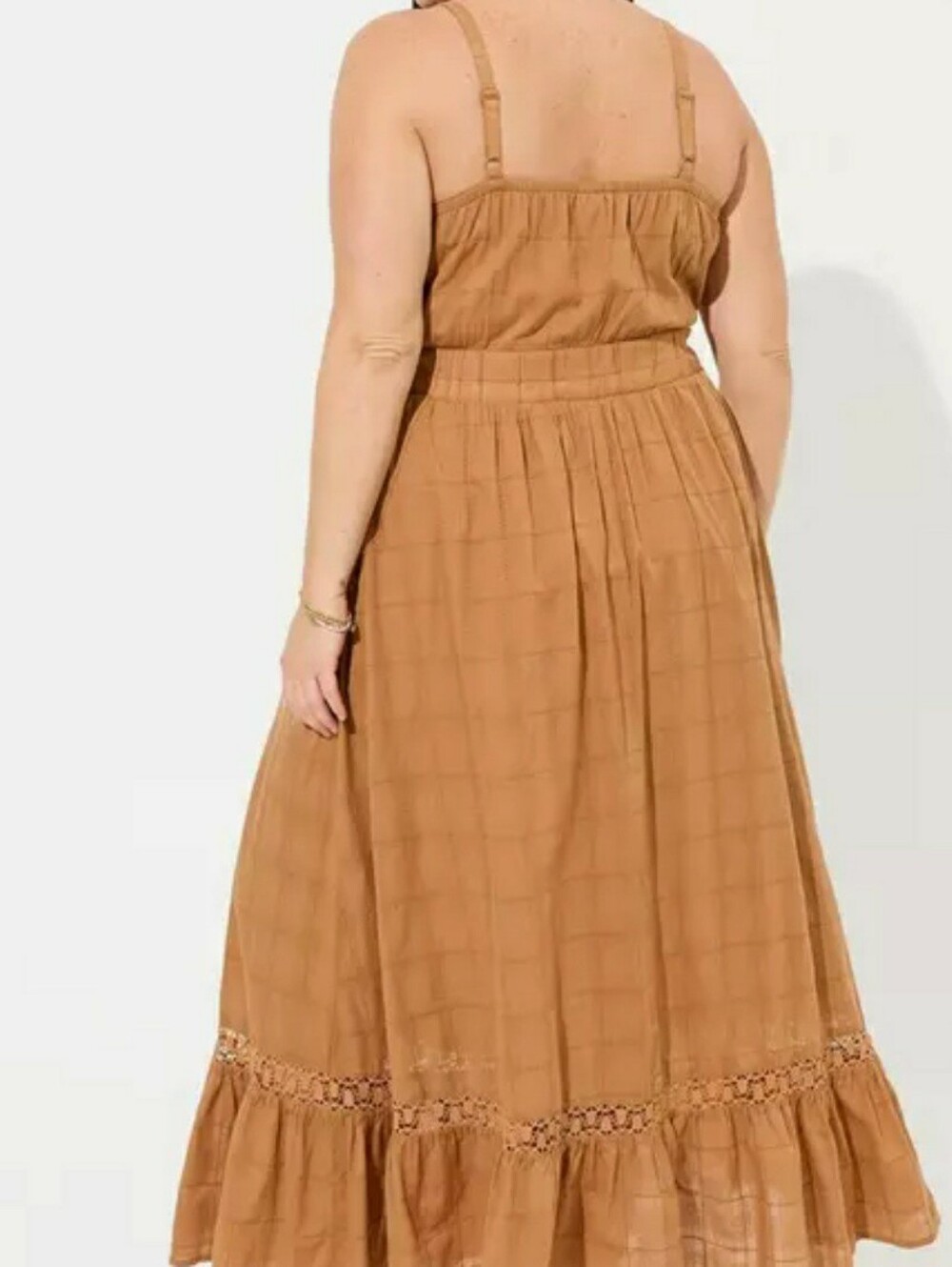 Torrid Crochet-Trim Maxi Dress Size 4X - Picture 2 of 11